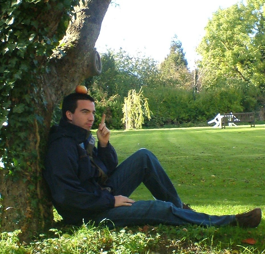 Newton under the tree